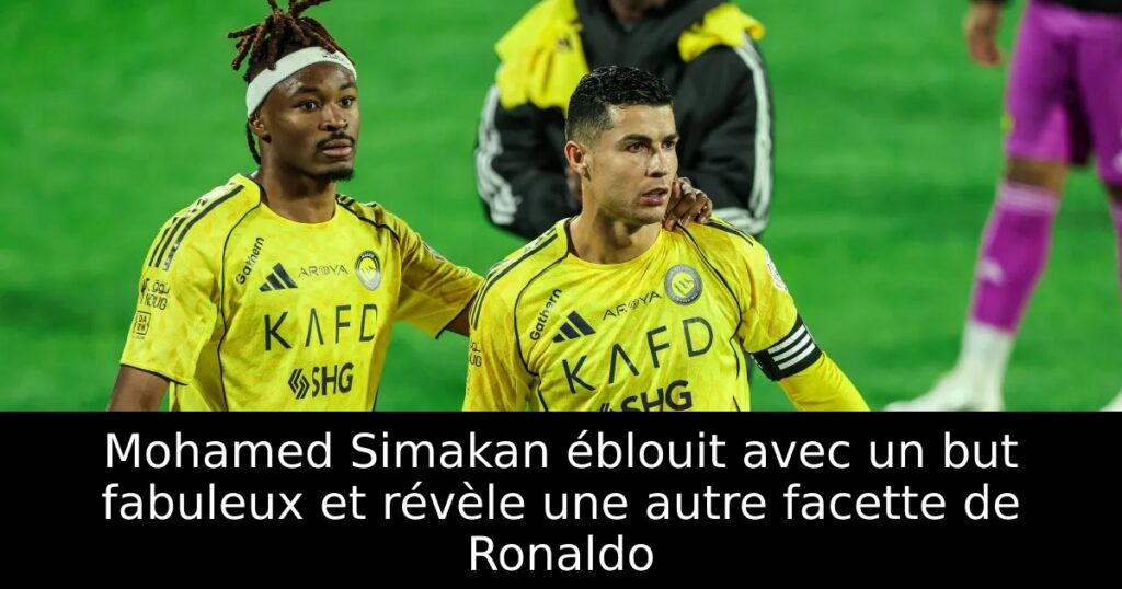 Mohamed Simakan éblouit avec un but fabuleux et révèle une autre facette de Ronaldo