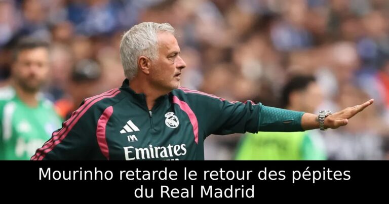 Mourinho retarde le retour des pépites du Real Madrid