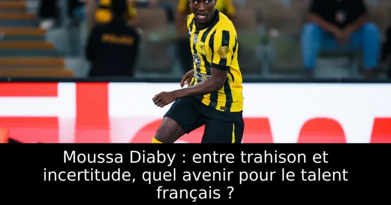 Moussa Diaby : entre trahison et incertitude, quel avenir pour le talent français ?