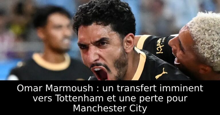 Omar Marmoush : un transfert imminent vers Tottenham et une perte pour Manchester City