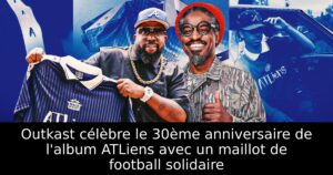 Outkast célèbre le 30ème anniversaire de l&rsquo;album ATLiens avec un maillot de football solidaire