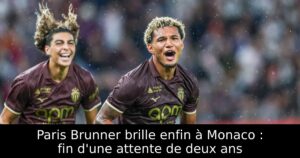 Paris Brunner brille enfin à Monaco : fin d&rsquo;une attente de deux ans