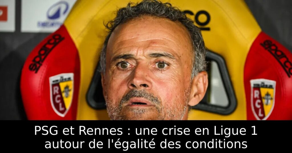 PSG et Rennes : une crise en Ligue 1 autour de l&rsquo;égalité des conditions