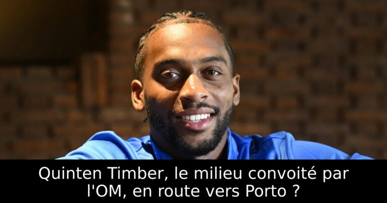 Quinten Timber, le milieu convoité par l'OM, en route vers Porto ?