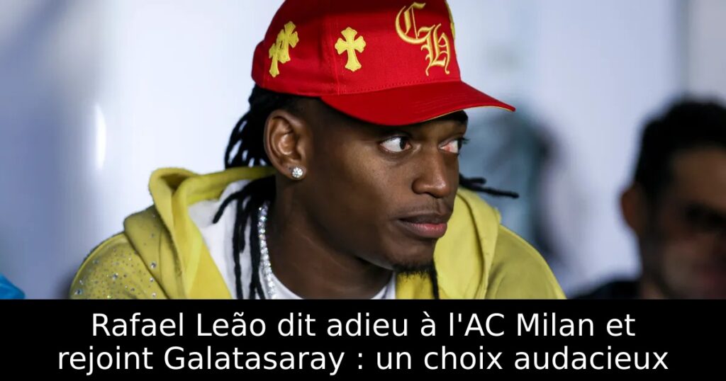 Rafael Leão dit adieu à l&rsquo;AC Milan et rejoint Galatasaray : un choix audacieux
