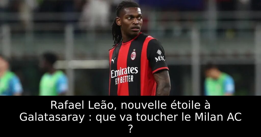 Rafael Leão, nouvelle étoile à Galatasaray : que va toucher le Milan AC ?