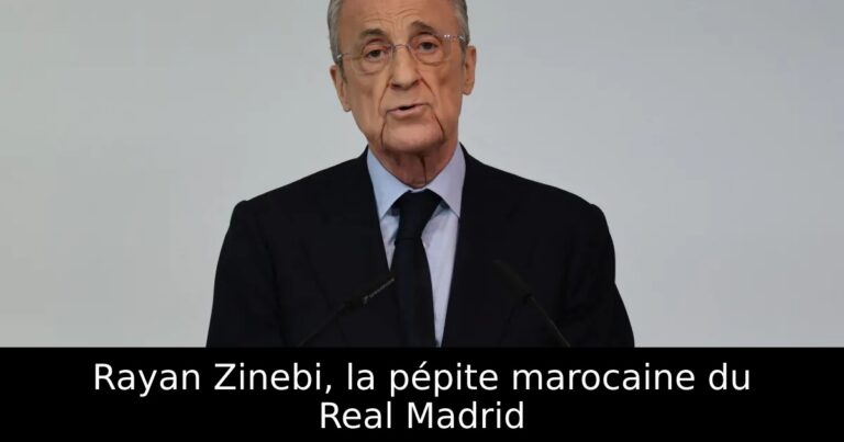 Rayan Zinebi, la pépite marocaine du Real Madrid