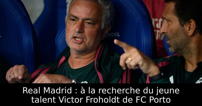 Real Madrid : à la recherche du jeune talent Victor Froholdt de FC Porto