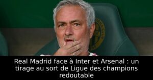 Real Madrid face à Inter et Arsenal : un tirage au sort de Ligue des champions redoutable