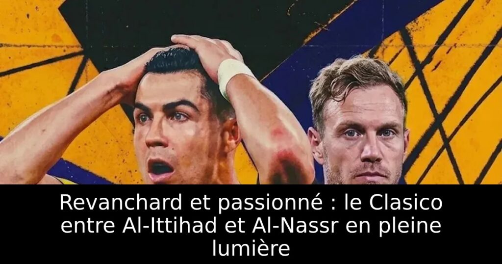 Revanchard et passionné : le Clasico entre Al-Ittihad et Al-Nassr en pleine lumière