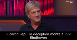 Ricardo Pepi : la déception monte à PSV Eindhoven