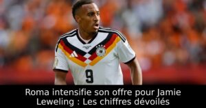 Roma intensifie son offre pour Jamie Leweling : Les chiffres dévoilés