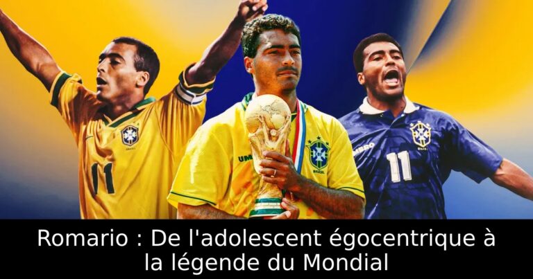 Romario : De l'adolescent égocentrique à la légende du Mondial