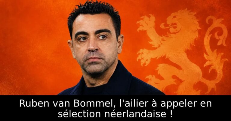 Ruben van Bommel, l'ailier à appeler en sélection néerlandaise !