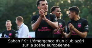 Sabah FK : L&rsquo;émergence d&rsquo;un club azéri sur la scène européenne