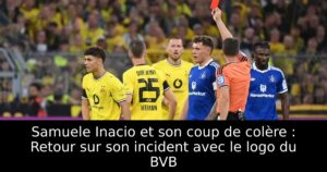 Samuele Inacio et son coup de colère : Retour sur son incident avec le logo du BVB
