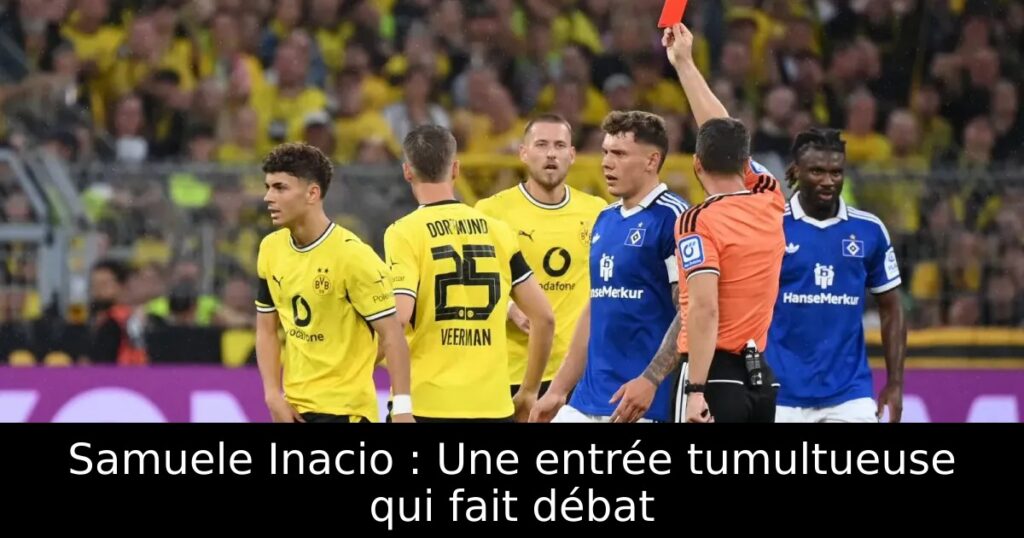 Samuele Inacio : Une entrée tumultueuse qui fait débat