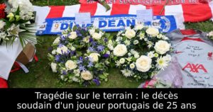 Tragédie sur le terrain : le décès soudain d&rsquo;un joueur portugais de 25 ans