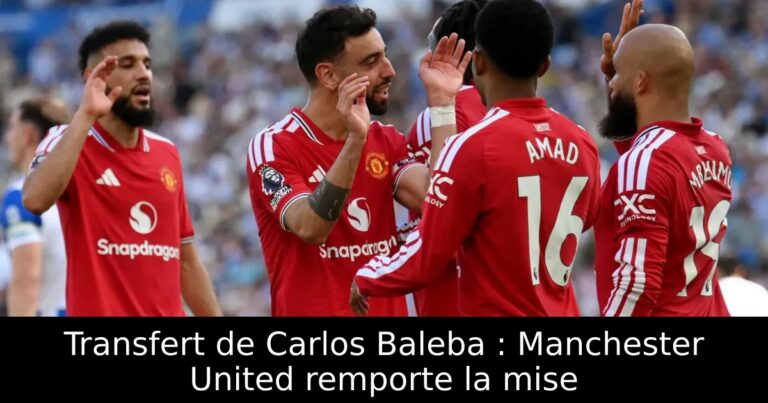 Transfert de Carlos Baleba : Manchester United remporte la mise