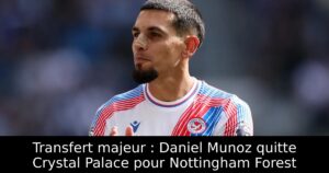 Transfert majeur : Daniel Munoz quitte Crystal Palace pour Nottingham Forest
