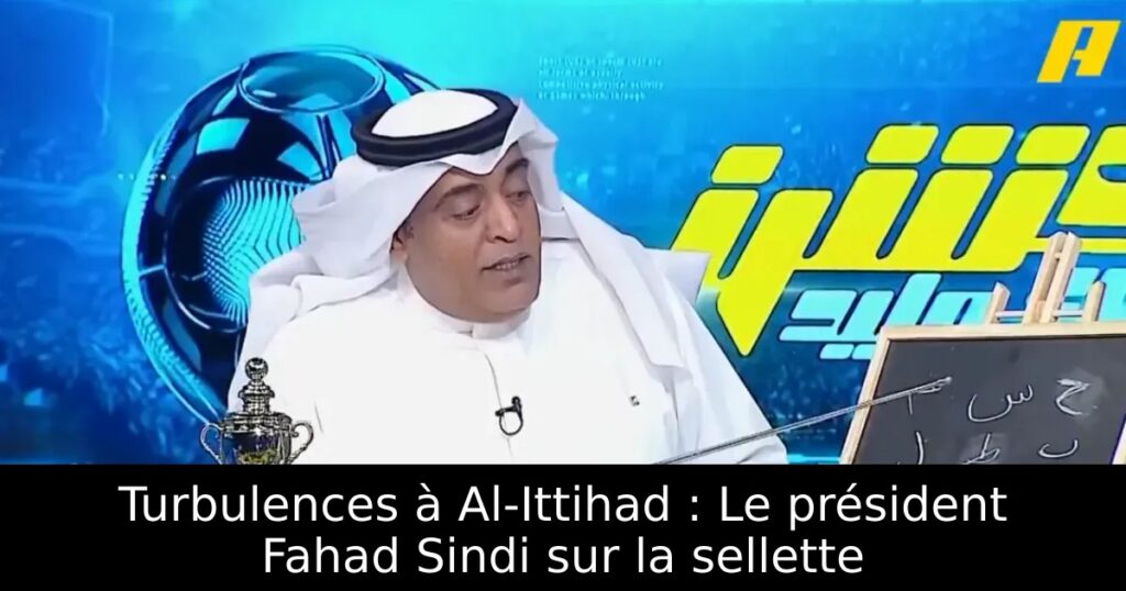 Turbulences à Al-Ittihad : Le président Fahad Sindi sur la sellette