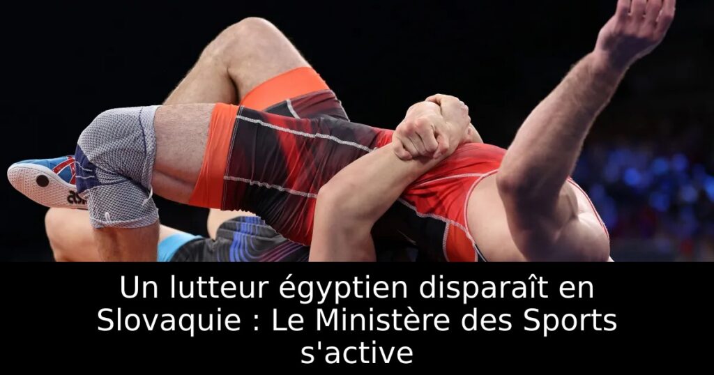 Un lutteur égyptien disparaît en Slovaquie : Le Ministère des Sports s&rsquo;active