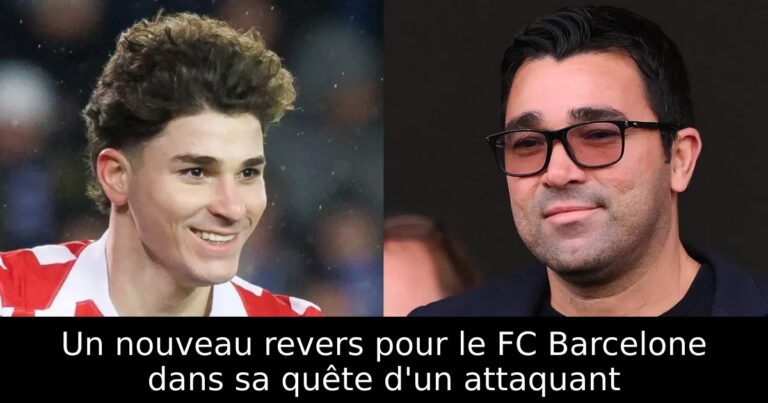 Un nouveau revers pour le FC Barcelone dans sa quête d'un attaquant