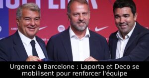 Urgence à Barcelone : Laporta et Deco se mobilisent pour renforcer l&rsquo;équipe