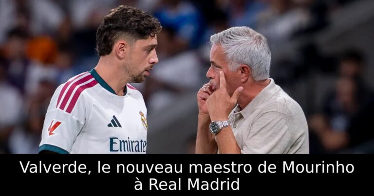 Valverde, le nouveau maestro de Mourinho à Real Madrid