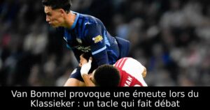 Van Bommel provoque une émeute lors du Klassieker : un tacle qui fait débat