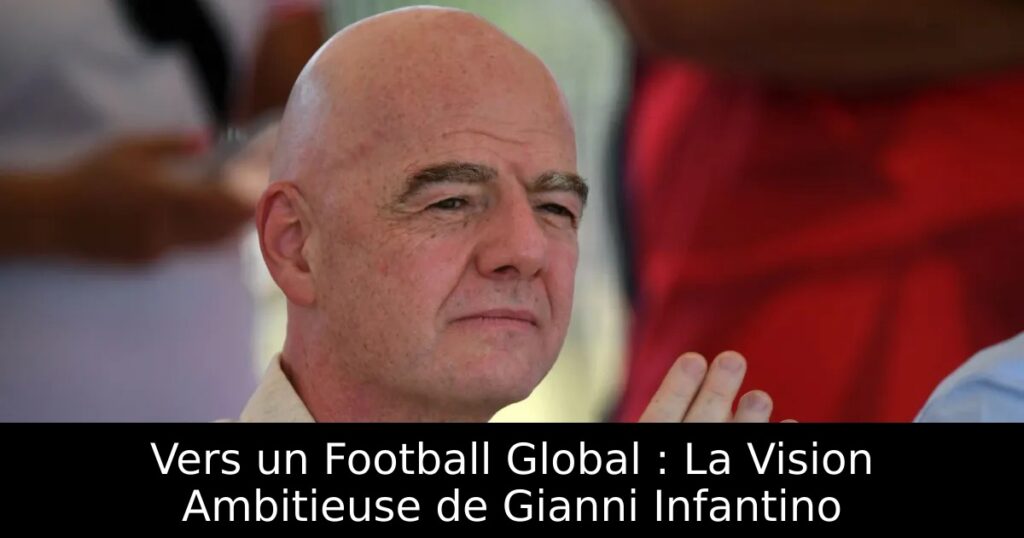 Vers un Football Global : La Vision Ambitieuse de Gianni Infantino