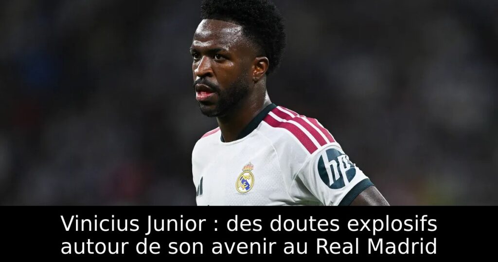Vinicius Junior : des doutes explosifs autour de son avenir au Real Madrid