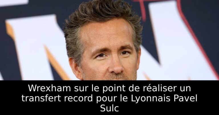 Wrexham sur le point de réaliser un transfert record pour le Lyonnais Pavel Sulc