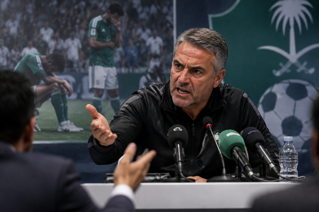 Al-Ahli : Marino Pusic s’emporte face aux questions sur son avenir après la déroute contre Al-Shabab