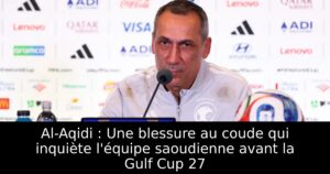 Al-Aqidi : Une blessure au coude qui inquiète l&rsquo;équipe saoudienne avant la Gulf Cup 27