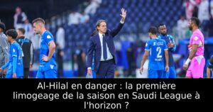 Al-Hilal en danger : la première limogeage de la saison en Saudi League à l&rsquo;horizon ?