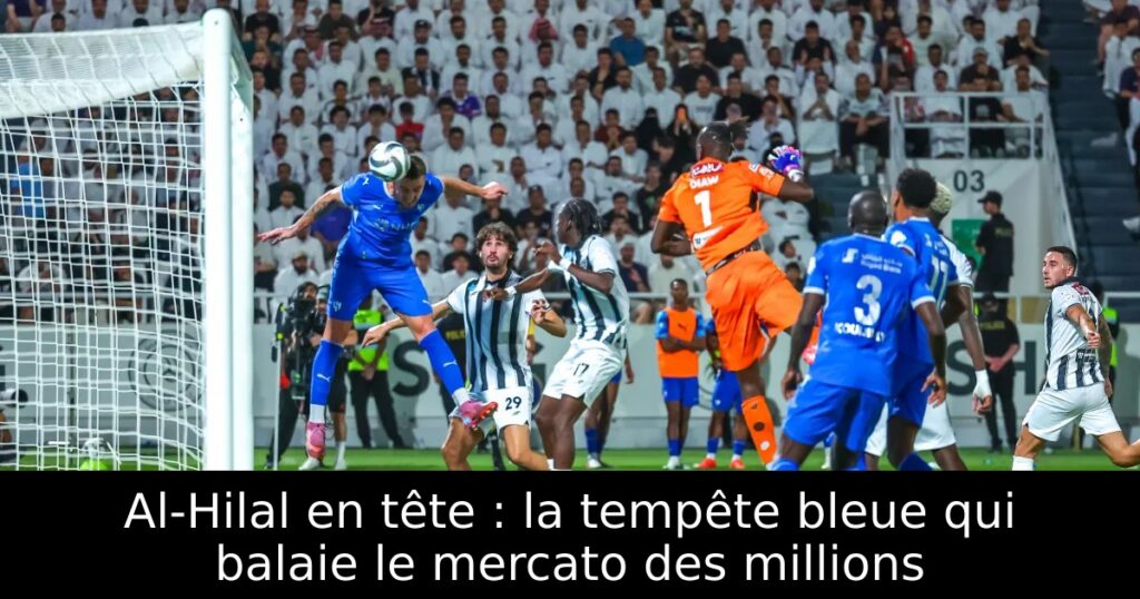 Al-Hilal en tête : la tempête bleue qui balaie le mercato des millions