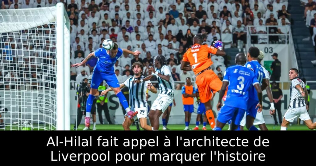 Al-Hilal fait appel à l&rsquo;architecte de Liverpool pour marquer l&rsquo;histoire
