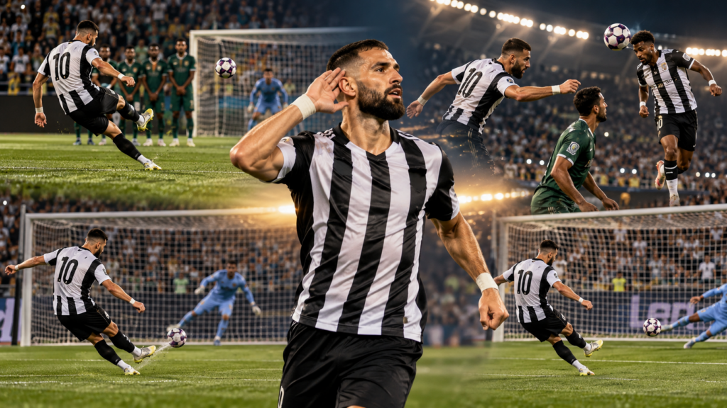 Al-Shabab – Al-Ahli : Yannick Carrasco signe un triplé historique dans un festival offensif (6-1)