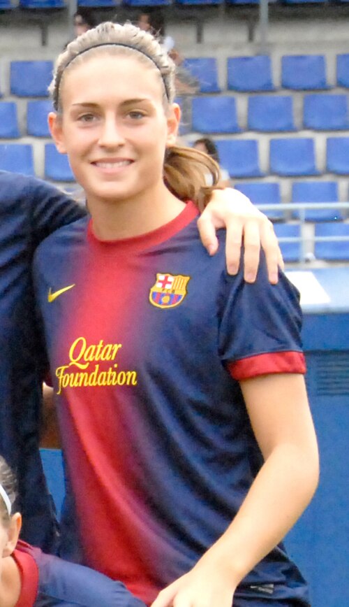 Alexia Putellas sous le maillot du FC Barcelone