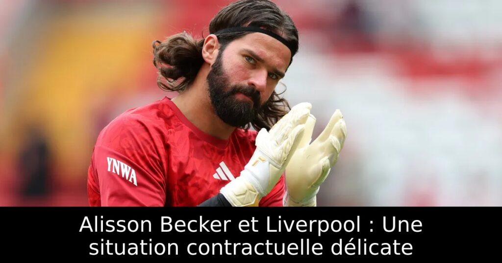 Alisson Becker et Liverpool : Une situation contractuelle délicate