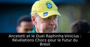 Ancelotti et le Duel Raphinha-Vinicius : Révélations Chocs pour le Futur du Brésil