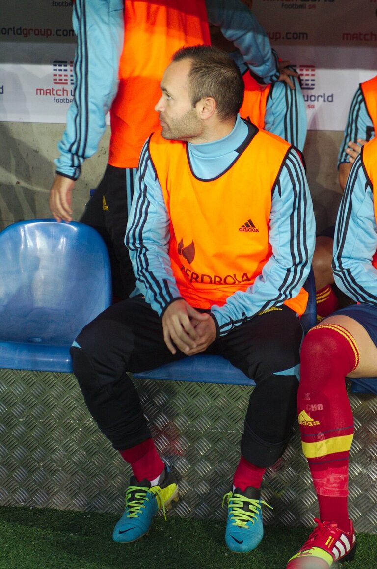 Andrés Iniesta lors d’Espagne–Chili à Genève en 2013