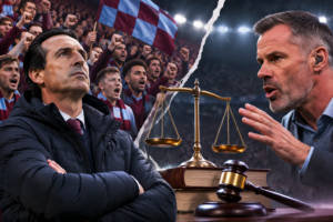 Aston Villa passe à l&rsquo;offensive contre Jamie Carragher après ses propos sur Unai Emery et les supporters