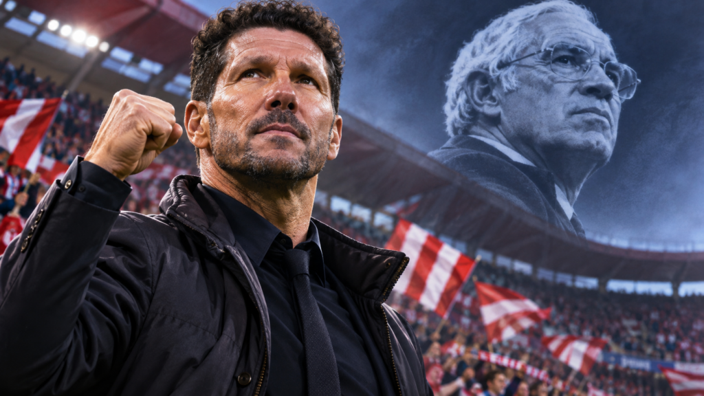 Atlético de Madrid : Diego Simeone à une victoire d&rsquo;égaler un record historique de Luis Aragonés en Liga