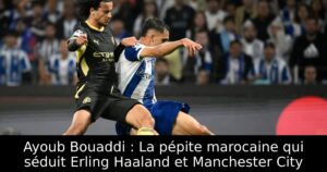 Ayoub Bouaddi : La pépite marocaine qui séduit Erling Haaland et Manchester City