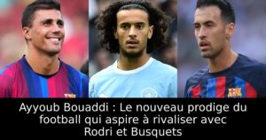 Ayyoub Bouaddi : Le nouveau prodige du football qui aspire à rivaliser avec Rodri et Busquets