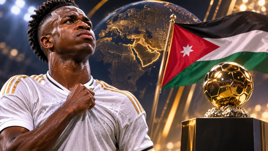 Ballon d’Or 2026 : la Jordanie, seul pays arabe à avoir voté pour Vinícius Junior