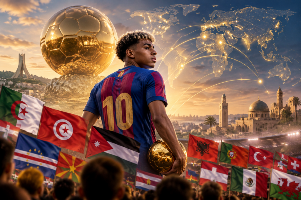 Ballon d’Or 2026 : Yamal arrive en tête des votes dans 13 pays, dont trois nations arabes