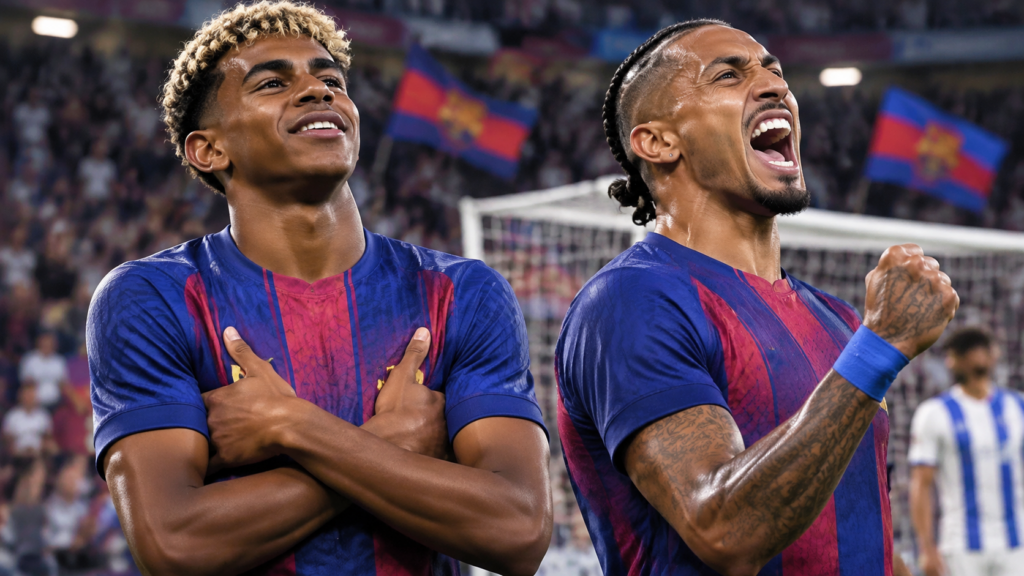 Barça-Alavés : Lamine Yamal dans les pas de Mbappé, Raphinha affole les compteurs